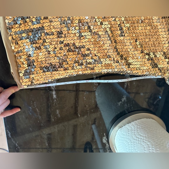 August Silk gold sequin top - Picture 7 of 8